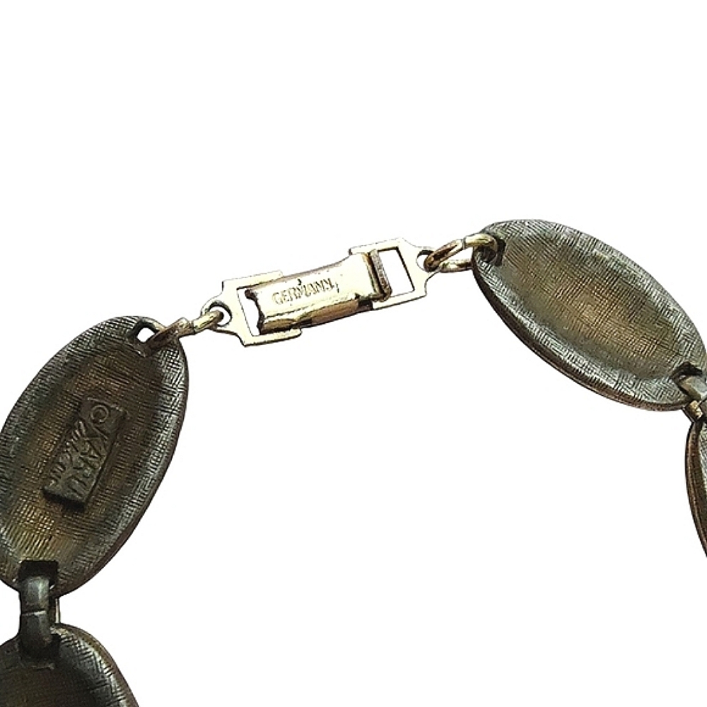 Vintage Karu Arke Inc. Leaf Link Bracelet - Picture 5 of 8